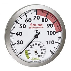 Sauna-Thermometer TFA Dostmann Analoges Sauna-Thermo