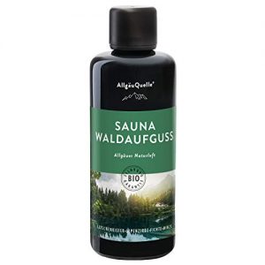 Saunaaufguss AllgäuQuelle Naturprodukte AllgäuQuelle