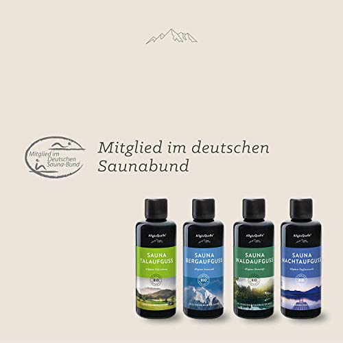 Saunaaufguss AllgäuQuelle Naturprodukte AllgäuQuelle -Set
