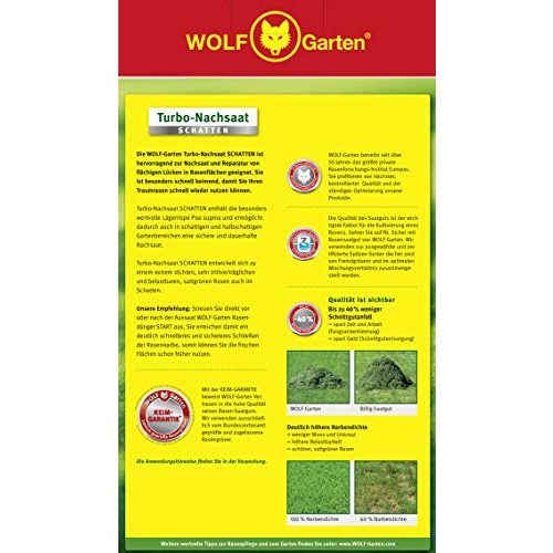 Schattenrasen WOLF Garten WOLF-Garten – Turbo-Nachsaat