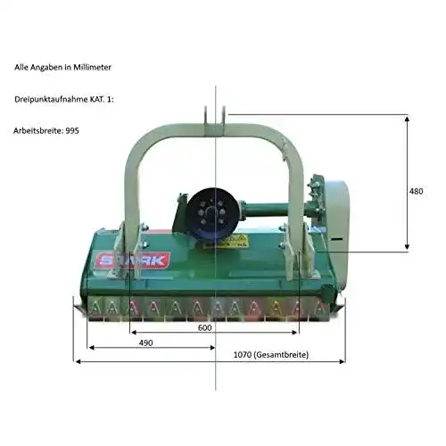 Schlegelmulcher Wallentin & Partner 0,95 m KS Profi Mulcher