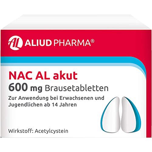Schleimlöser AL Aliud Pharma NAC AL akut 600 mg Brausetabletten