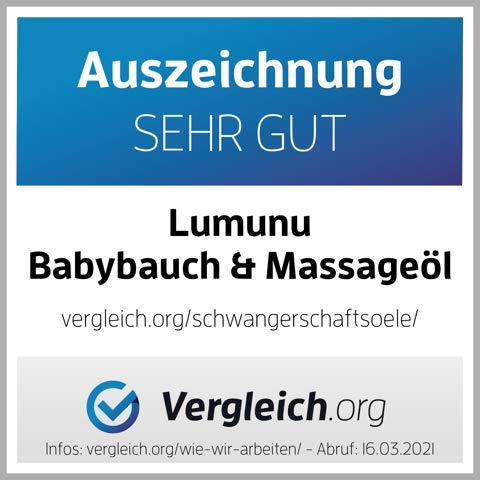 Schwangerschaftsöle Lumunu Babybauch & Damm-Massageöl