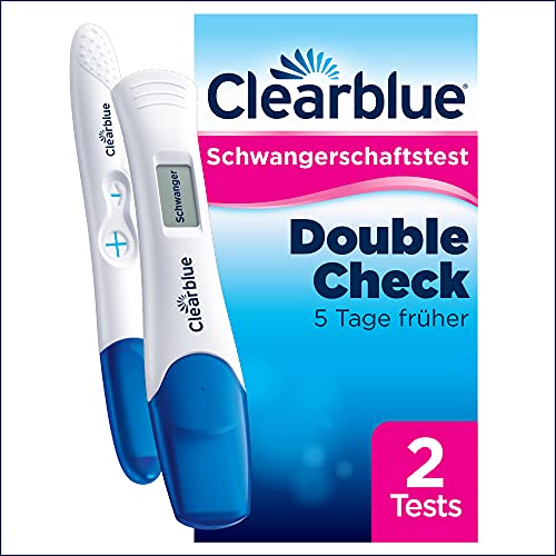 Die beste schwangerschaftstest clearblue double check kit mit 2 tests Bestsleller kaufen