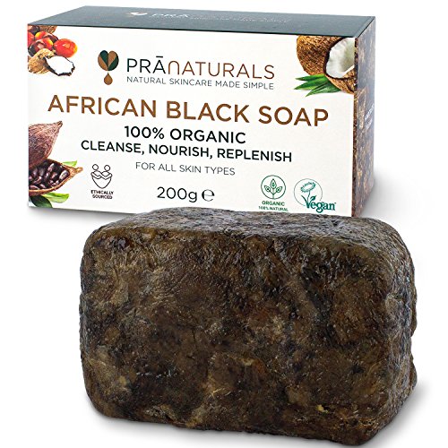 Die beste schwarze seife pranaturals organisch afrikanische 200g vegan Bestsleller kaufen