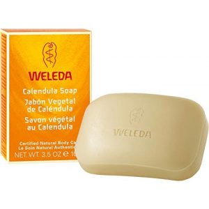 Seife WELEDA Calendula Pflanzen, vegane Naturkosmetik 100 g