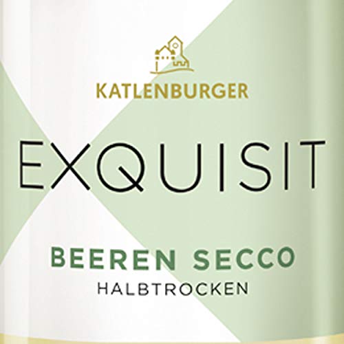 Sekt halbtrocken Katlenburger Exquisit Beerenperlwein 24 x 0.2 l