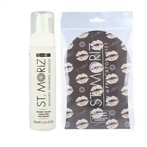 Selbstbräuner St. Moriz -Mousse Dark 1 x 200ml 1 x Applikator