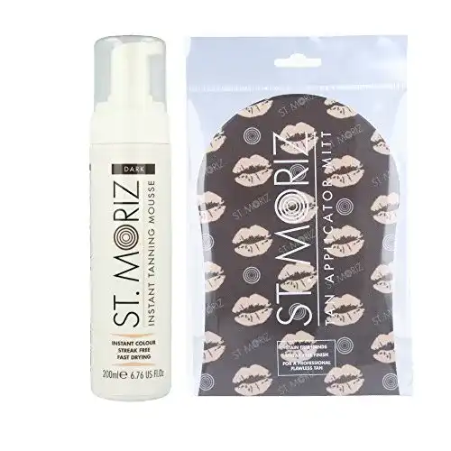 Selbstbräuner St. Moriz -Mousse Dark 1 x 200ml 1 x Applikator