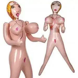 Sexpuppe KS-11 Aufblasbare Weibliche Gummipuppe Miss Beate