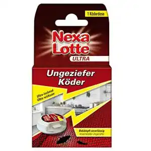 Silberfischfalle Nexa Lotte Ultra Ungeziefer Köderdose, Falle 1 Dose