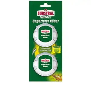 Silberfischfalle Substral Celaflor Ungeziefer-Köder, 2 Dosen