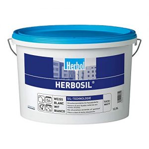 Silikatfarbe (innen) Herbol Profi Herbosil Fassadenfarbe, 5 Liter