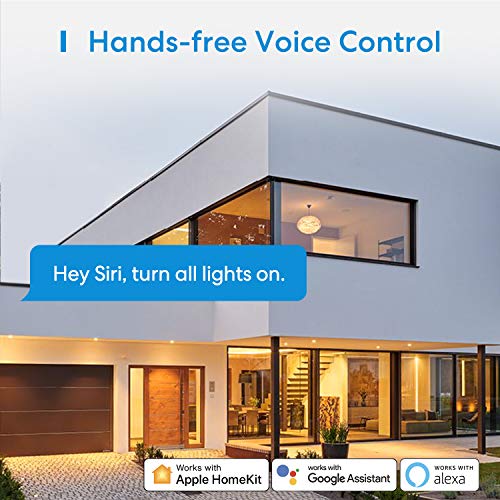 Smart-Home-Lichtschalter meross Homekit Wechselschalter, Smart