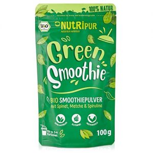 Smoothie-Pulver NUTRIPUR BIO Smoothie Pulver: 100g Green