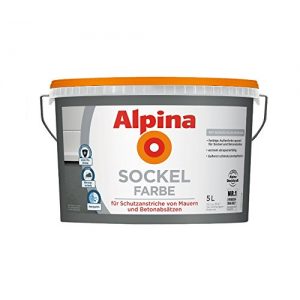 Sockelfarbe Alpina Farben GmbH Alpina 5 L. , Schiefer Matt