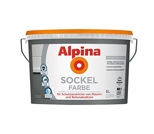 Die beste sockelfarbe alpina farben gmbh alpina 5 l schiefer matt Bestsleller kaufen