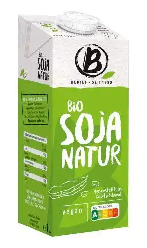 Sojadrink Berief Soja Drink Natur Vegan Laktosefrei 1 Liter