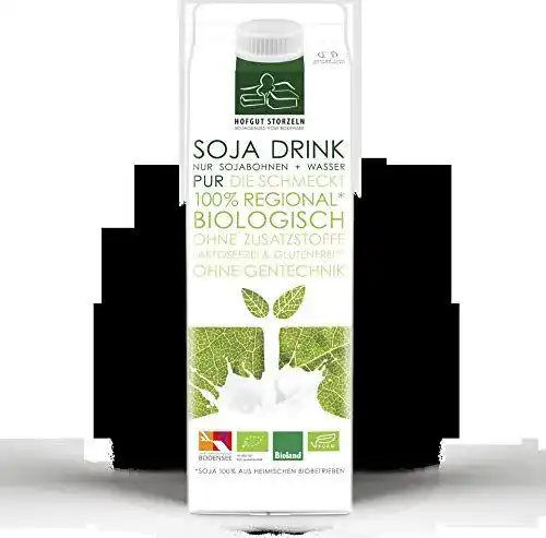 Sojadrink Hofgut Storzeln Bio Natur Pur, 1l, (2 x 1000 ml)