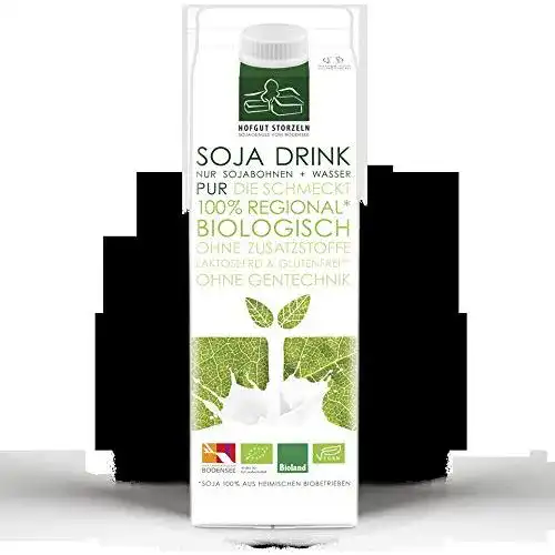 Sojadrink Hofgut Storzeln Bio Natur Pur, 1l, (2 x 1000 ml)