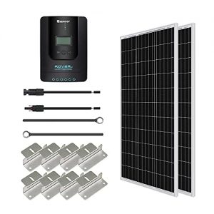 Solaranlage Garten Renogy 200W 12V Mono Solarmodul Solar-Set
