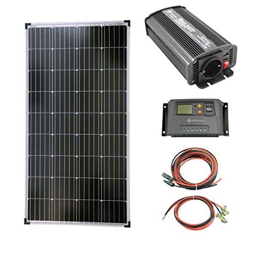 Die beste solaranlage garten solartronics komplettset 1x130 watt solarmodul Bestsleller kaufen