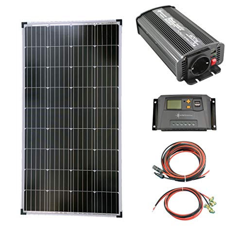 Die beste solaranlage garten solartronics komplettset 1x130 watt solarmodul Bestsleller kaufen