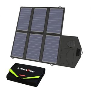 Solaranlage Garten X-DRAGON Tragbares Solarladegerät 40W