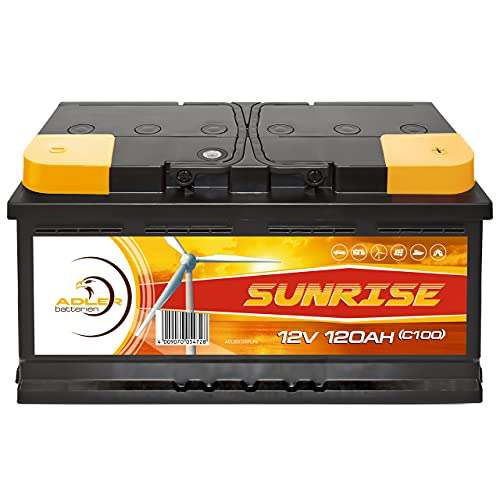 Die beste solarbatterie adler sunrise 12v 120ah adler wohnmobil 100ah Bestsleller kaufen
