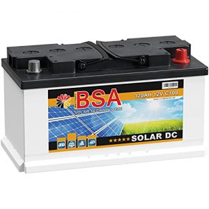 Solarbatterie BSA SOLAR DC 12V 120Ah Versorgungsbatterie