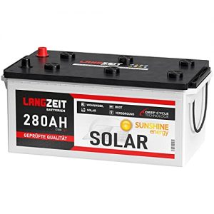 Solarbatterie LANGZEIT Batterien 280Ah 12V Wohnmobil Boot