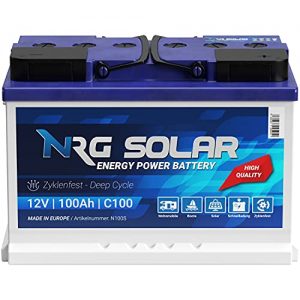 Solarbatterie NRG PREMIUM NRG SOLAR 12V 100Ah Boot