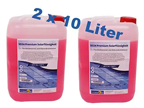 Solarflüssigkeit Solardirekt24 GmbH Wärmeträgermedium Solarliquid