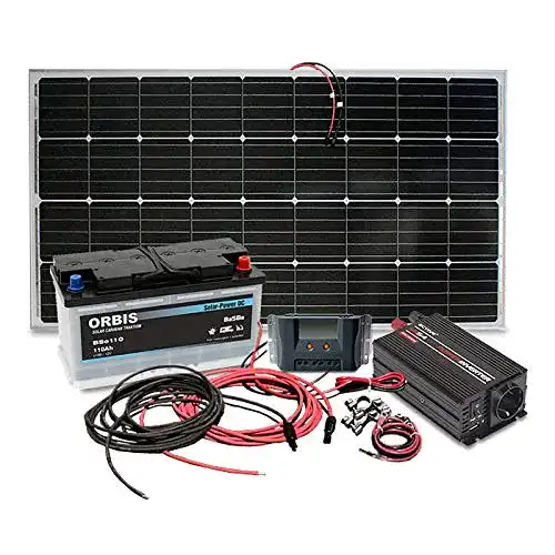 Solarpanel BaSBa Insel Solaranlage komplett – PV-Anlage 500W AC