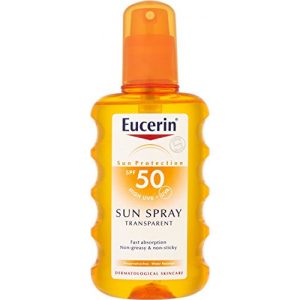 Sonnenspray Eucerin Sensitive Protect Sun Spray LSF 50, 200 ml