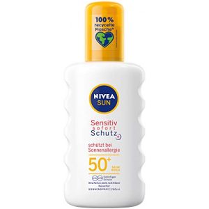 Sonnenspray NIVEA SUN Sensitiv Sofort Schutz LSF 50+ (200 ml)