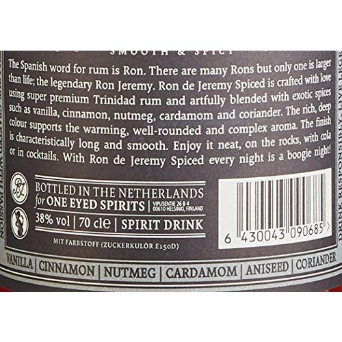 Spiced Rum Ron de Jeremy (1 x 0.7 l)