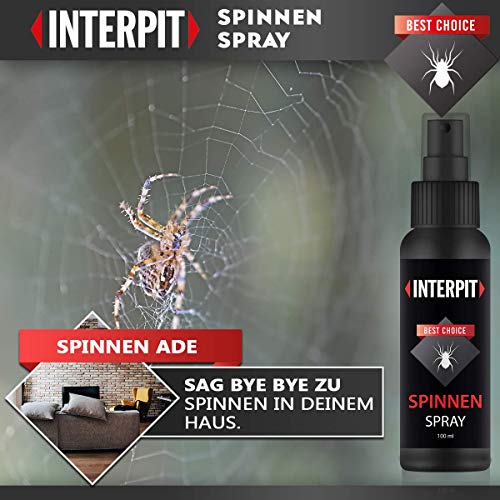 Spinnenspray Interpit Anti Spinnen Spray, Hochwirksam 100ml