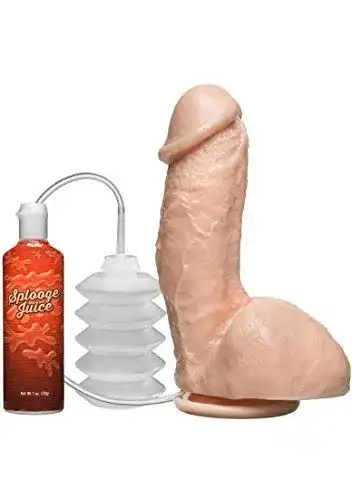 Squirting-Dildo Doc Johnson Squirting Realistic Cock 1 Stück