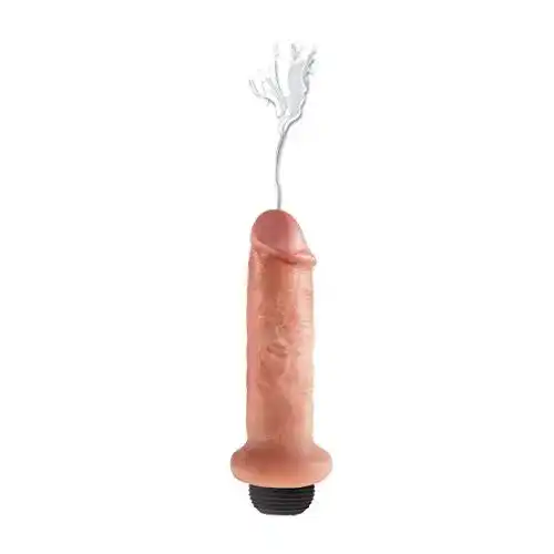 Squirting-Dildo Pipedream – King Cock spritzender Schwanz, 6 Zoll