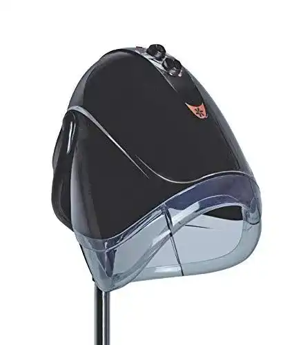 Standtrockenhaube Comair Trockenhaube “EGG” schwarz mit Stativ