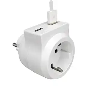 Steckdosenadapter NWR USB-Steckdose / Mehrfachstecker 2 USB