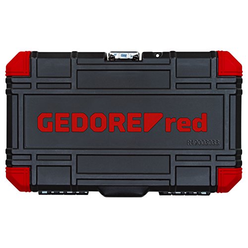 Steckschlüsselsatz GEDORE red , 33-teilig, Mit Umschaltknarre