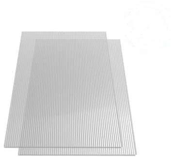 Stegplatten vidaXL 2x Polycarbonatplatte Doppel Polycarbonat