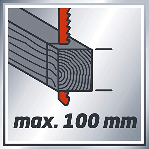 Stichsäge Einhell TE-JS 100, 750 W, max. 100 mm, 45° Schrägschnitt