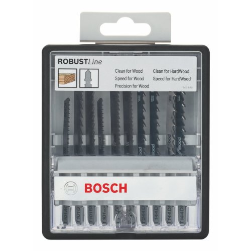 Stichsägeblatt Bosch Professional 10tlg. -Set Robust Line Wood