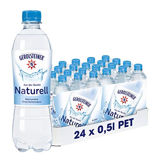 Die beste stilles mineralwasser gerolsteiner naturell einweg 24 x 05 l Bestsleller kaufen