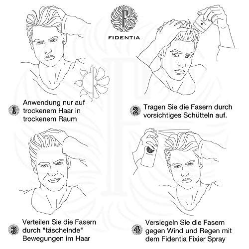 Streuhaar Fidentia Premium Schütthaar zur Haarverdichtung