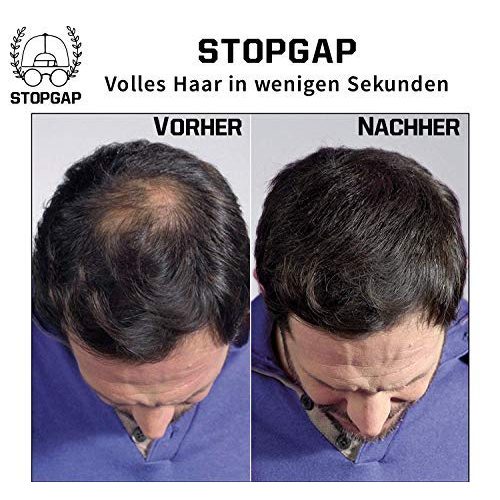 Streuhaar STOPGAP Haarpuder mit Soforteffekt (Dunkelbraun)