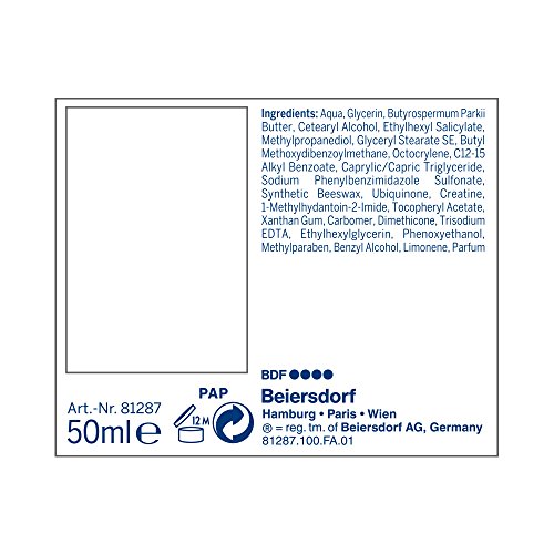 Tagescreme NIVEA Q10 Plus Anti-Falten Tagespflege LSF 15, 50 ml